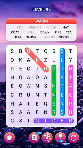 Word Search Explorer<span>(Remove ads)</span> screenshot image 2_Popularmodapk.com