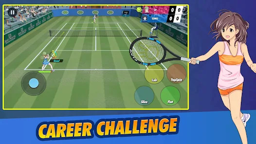 Girls Tennis League<span>(No Ads)</span> screenshot image 12_Popularmodapk.com