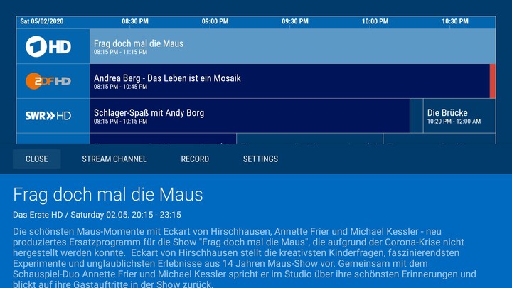 dream Player for Android TV screenshot image 9_Popularmodapk.com