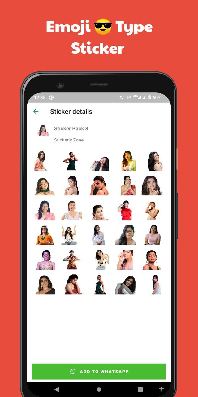 Rashmika Mandanna - WASticker screenshot image 5_Popularmodapk.com