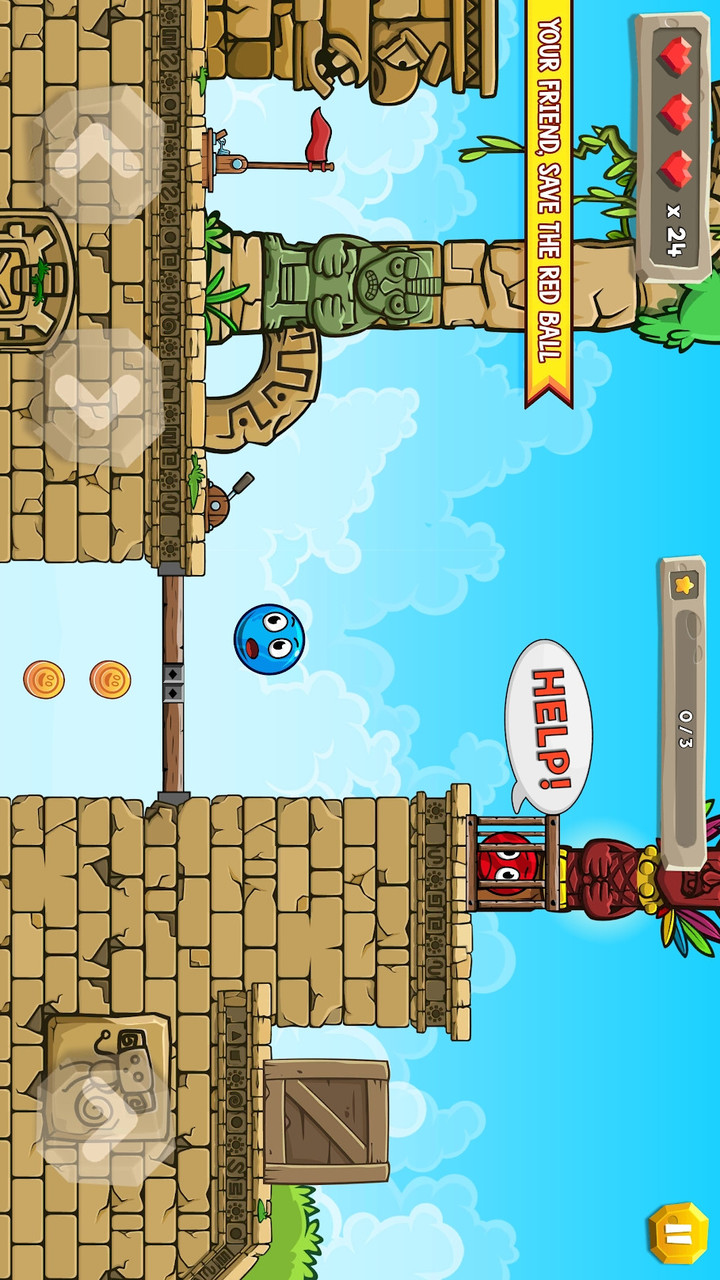 Blue Ball 11: Bounce Ball Adventure(Unlimited Money) screenshot image 3_Popularmodapk.com