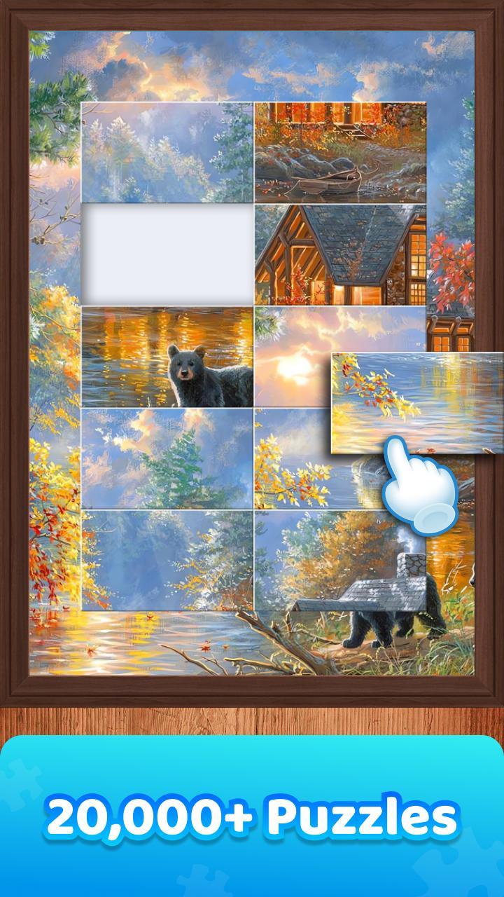 Jigsortscapes: Jigsaw Swap Puz screenshot image 4_Popularmodapk.com