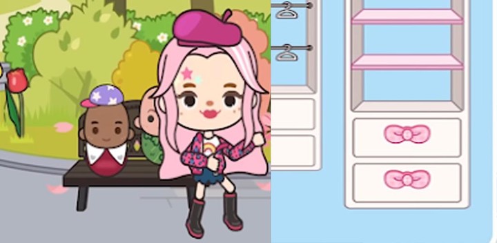 Miga Town Hotel Ideas Coloring screenshot image 3_Popularmodapk.com