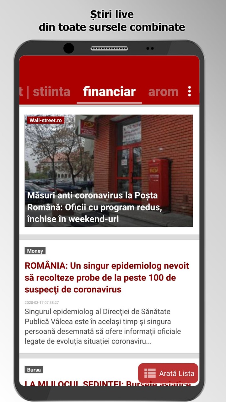 Dă pe Știri - România în timp real screenshot image 1_Popularmodapk.com