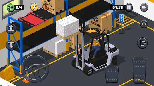 Forklift Extreme 3D<span>(Unlocked all)</span> screenshot image 12_Popularmodapk.com