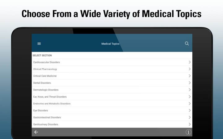 MSD Manual Professional screenshot image 7_Popularmodapk.com