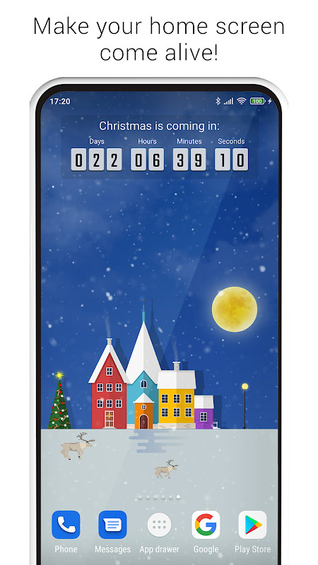 Christmas live wallpapers screenshot image 6_Popularmodapk.com