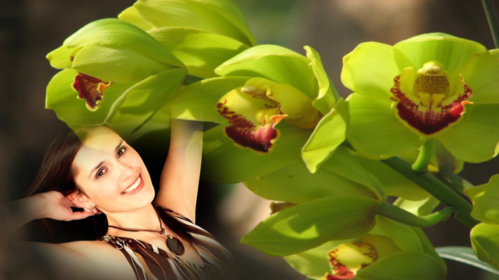 orchid photo frames costume montage editor screenshot image 3_Popularmodapk.com