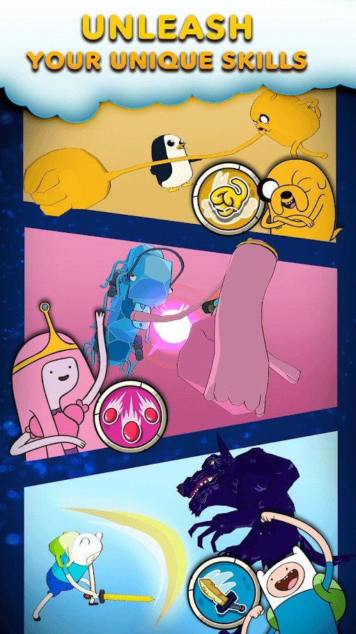 Adventure Time Heroes screenshot image 4_Popularmodapk.com