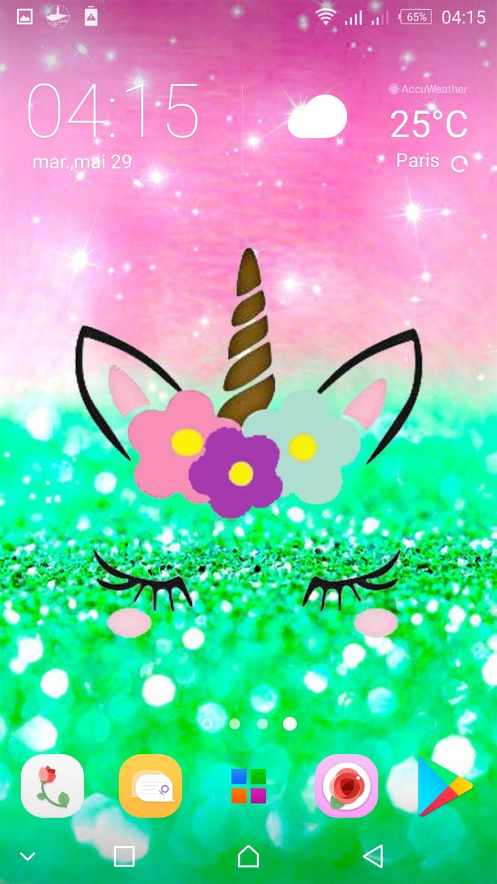 Cute Unicorn Girl Wallpapers - Kawaii backgrounds screenshot image 7_Popularmodapk.com