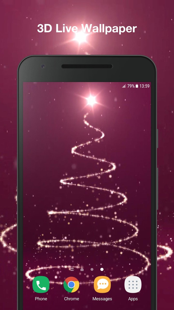 Christmas Tree Live Wallpaper screenshot image 8_Popularmodapk.com