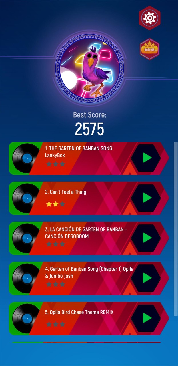 Garten of banban Tiles hop Edm screenshot image 1_Popularmodapk.com