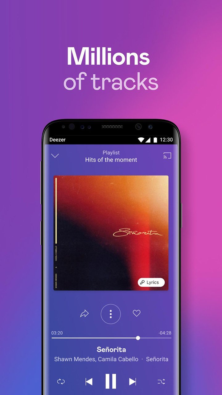Deezer Music Player<span>(Unlocked)</span> screenshot image 1_Popularmodapk.com