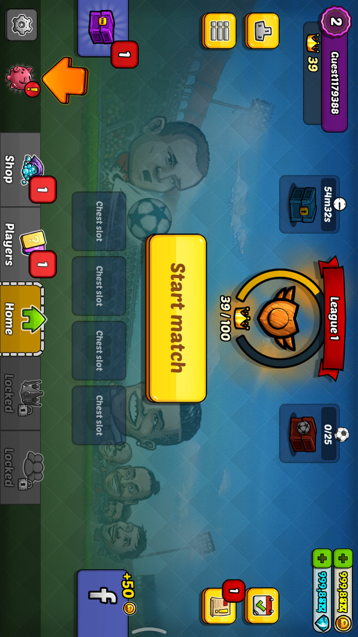 Puppet Soccer Champions – League<span>(Mod Menu)</span> screenshot image 1_Popularmodapk.com