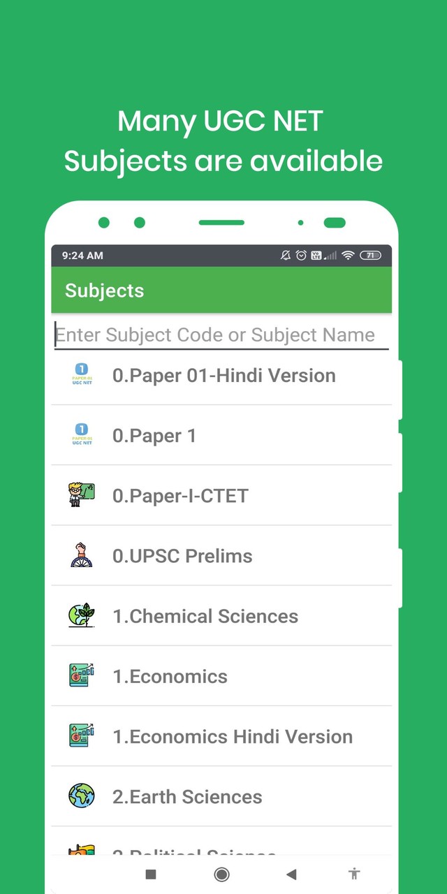 UGC NET Mock Tests App screenshot image 25_Popularmodapk.com