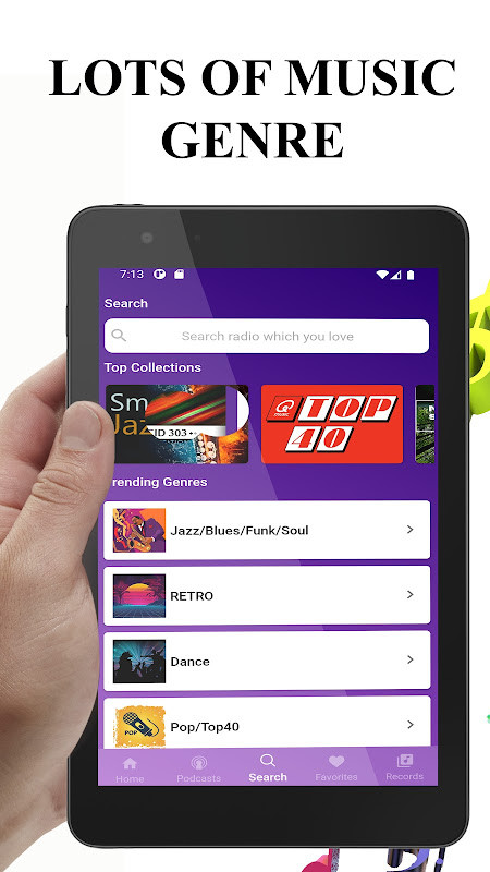 Radio ON – radio and podcasts screenshot image 33_Popularmodapk.com