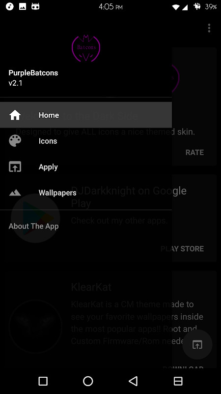 Purple Batcons Icon Skins screenshot image 3_Popularmodapk.com