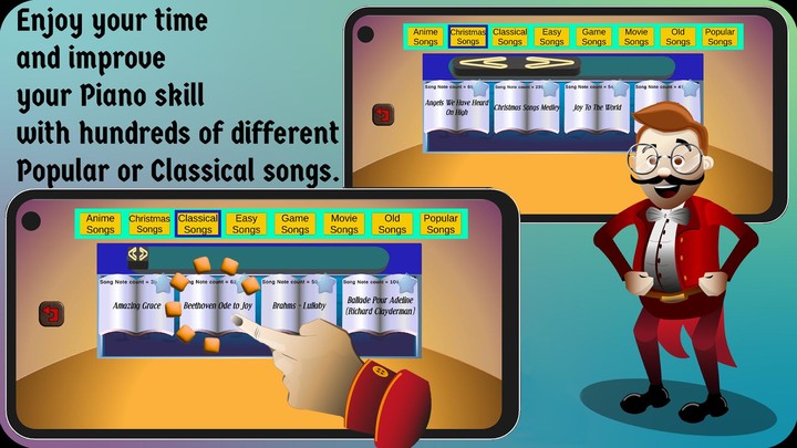 Real Piano Play & Learn Piano screenshot image 1_Popularmodapk.com