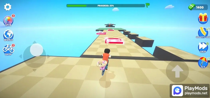 Parkour Master: Bike Challenge<span>(speed change)</span> screenshot image 3_Popularmodapk.com