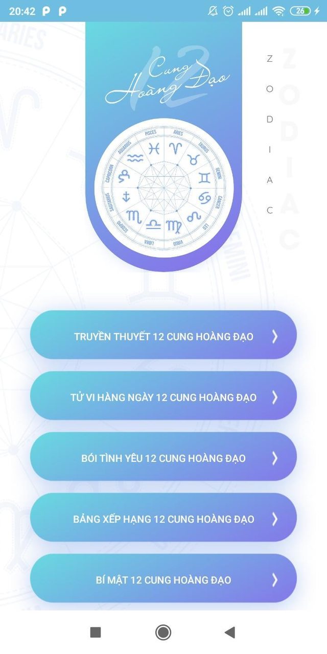 Cung Hoàng Đạo-Cung Hoang Dao screenshot image 1_Popularmodapk.com