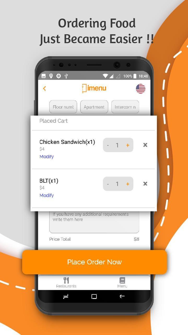 iMenu: Order food app screenshot image 7_Popularmodapk.com