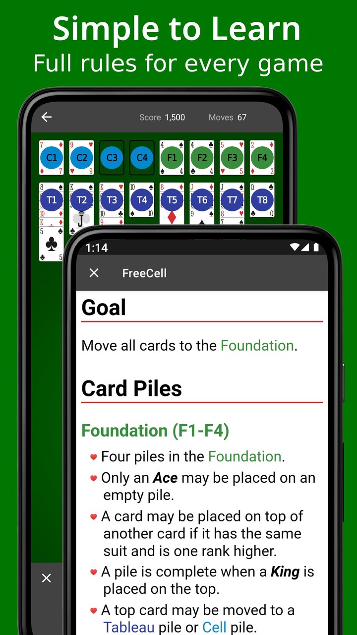 Solitaire Perfected screenshot image 3_Popularmodapk.com