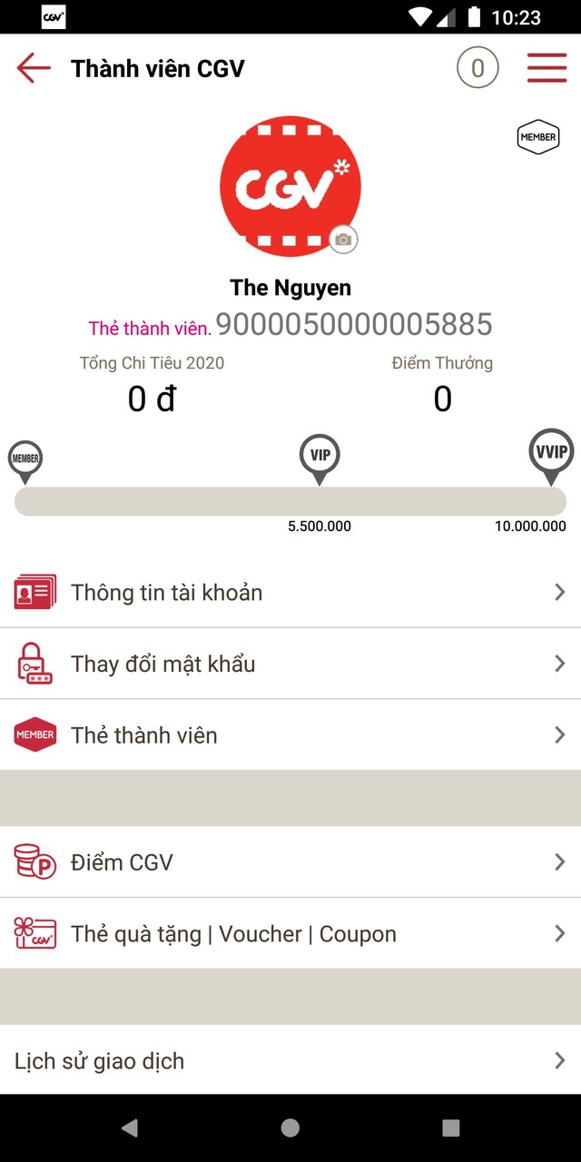 CGV Cinemas Vietnam - Rạp chiếu phim đẳng cấp screenshot image 8_Popularmodapk.com