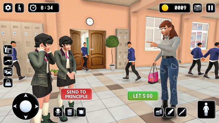 High School Teacher Games 3D screenshot image 2_Popularmodapk.com