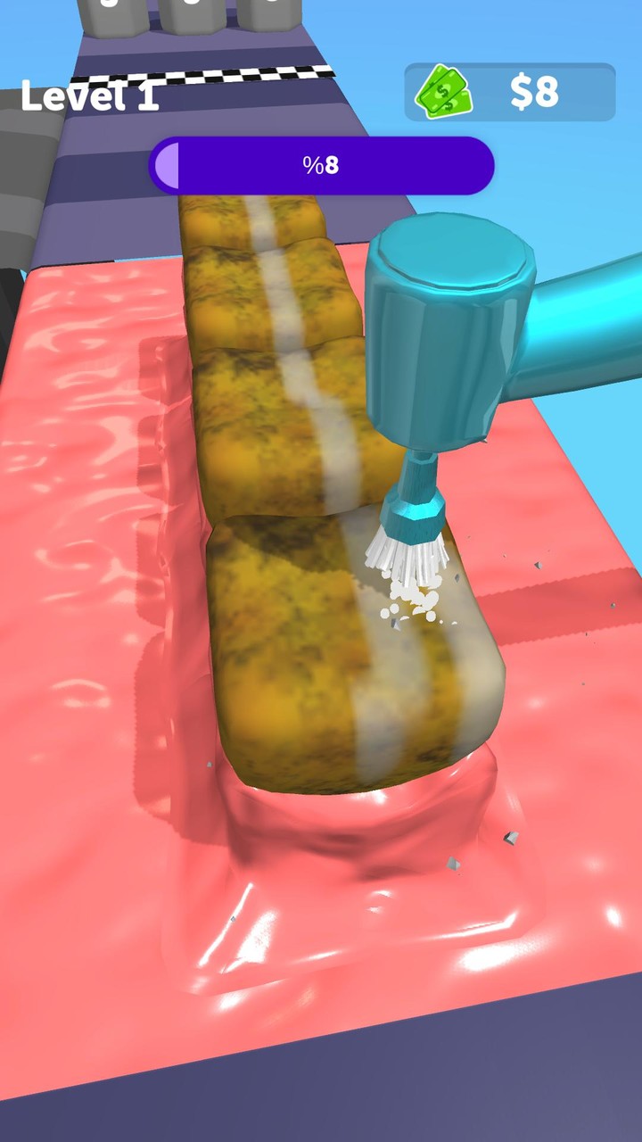 Teeth Run! screenshot image 1_Popularmodapk.com