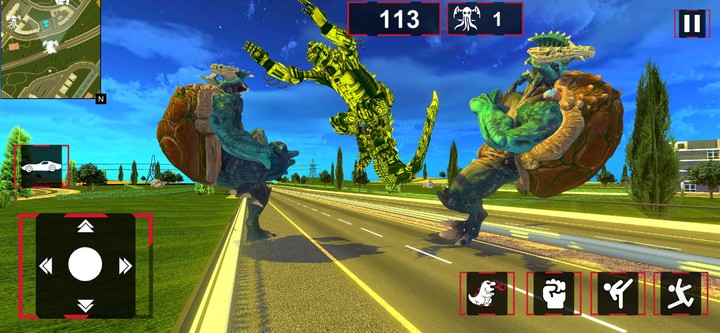 Gorilla vs Kaiju City Rampage screenshot image 10_Popularmodapk.com
