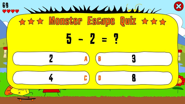 Aek vs Math Monsters for Kids screenshot image 4_Popularmodapk.com