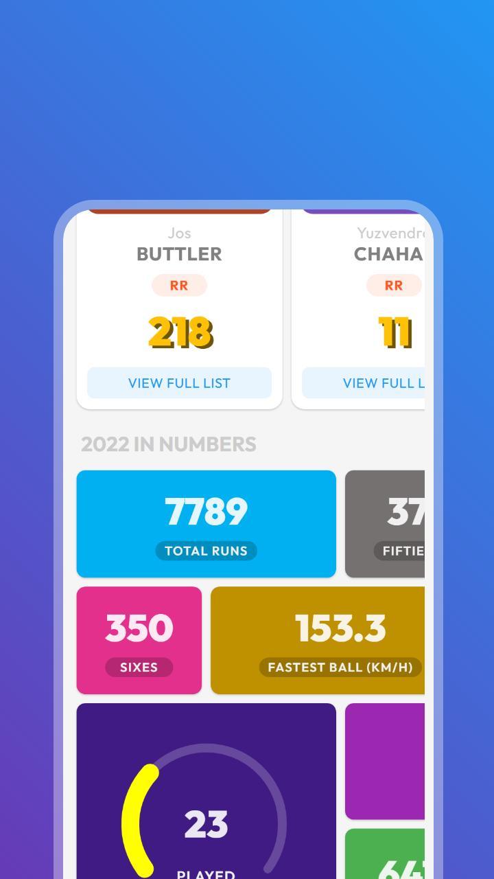 IPL 2022 Schedule & Live Score screenshot image 21_Popularmodapk.com