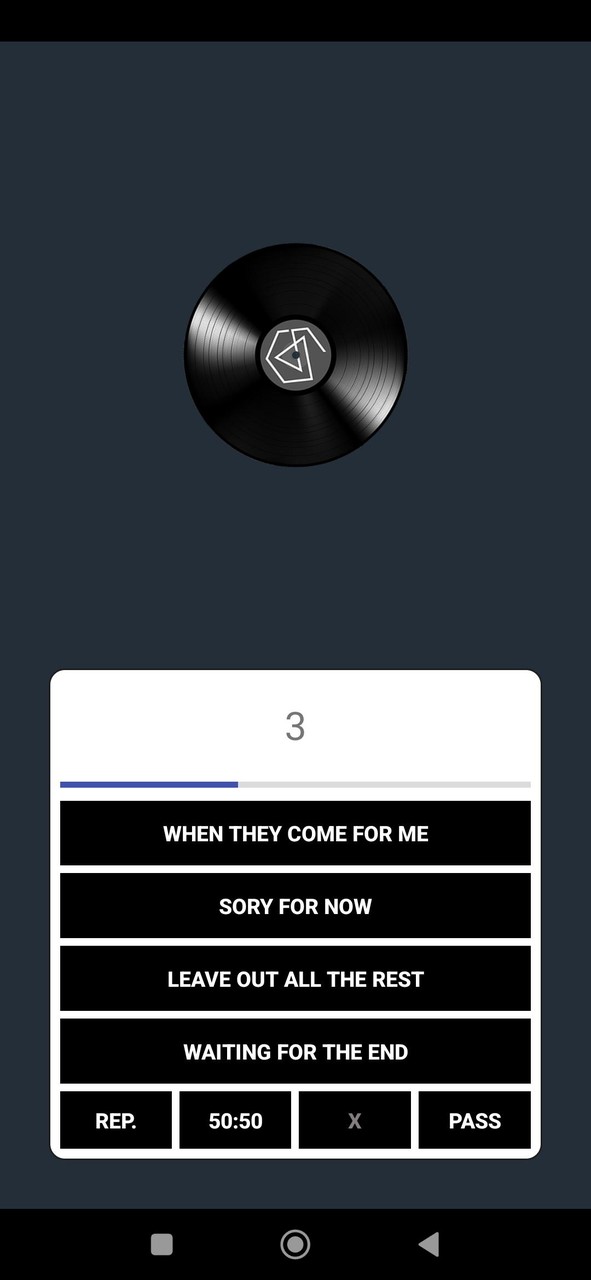 LPSQ - Linkin Park Song Quiz screenshot image 2_Popularmodapk.com