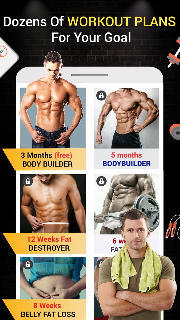 Pro Gym Workout (Gym Workouts & Fitness) screenshot image 3_Popularmodapk.com