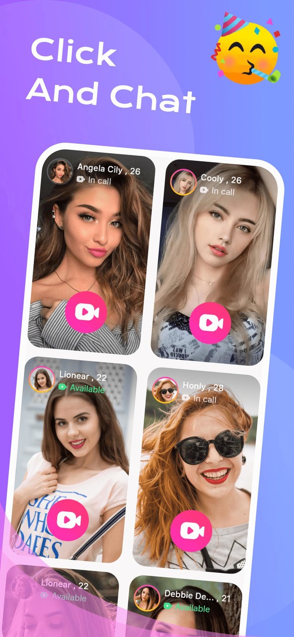 VMeet-Video Chat, Omegle, Meet screenshot image 6_Popularmodapk.com