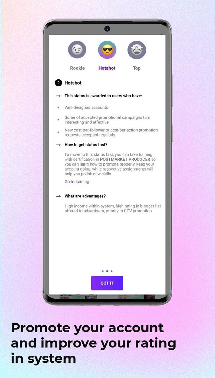 Influencer Platform PostMarket screenshot image 3_Popularmodapk.com