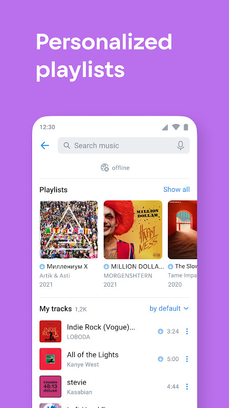 MusicX screenshot image 1_Popularmodapk.com