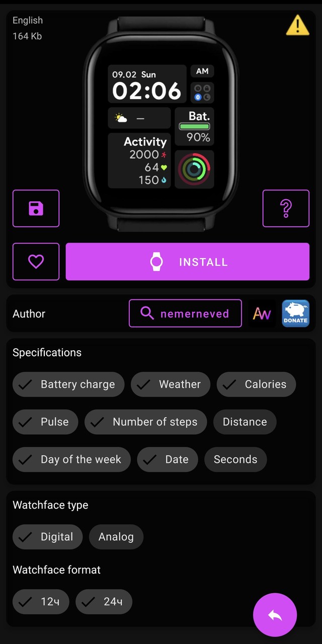 Amazfit GTS WatchFaces screenshot image 7_Popularmodapk.com