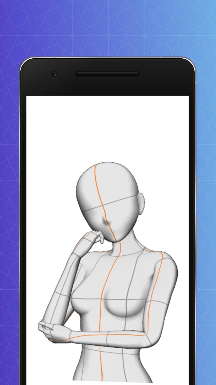 Drawing Anime Pose screenshot image 8_Popularmodapk.com