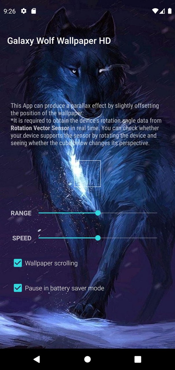 Wolf Wallpaper Parallax 4K screenshot image 20_Popularmodapk.com