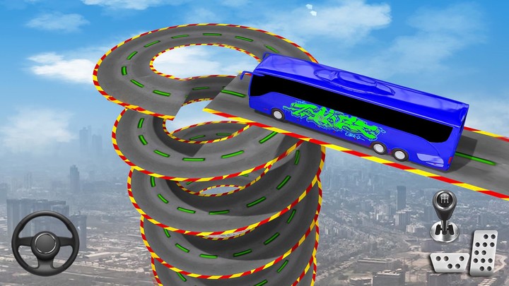 Crazy Bus Stunts: Bus Games screenshot image 7_Popularmodapk.com