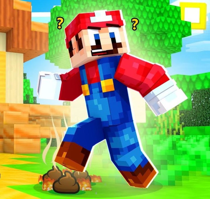 Mario Mod for Minecraft PE screenshot image 4_Popularmodapk.com
