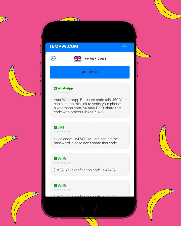 TEMP ONLINE SMS RECEIVE temp99 screenshot image 7_Popularmodapk.com