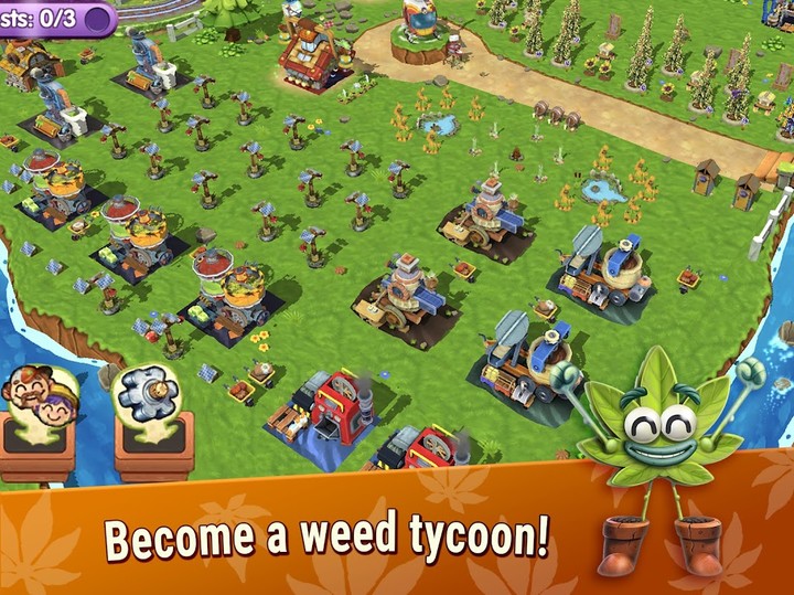 CannaFarm: Idle Weed Farming screenshot image 3_Popularmodapk.com