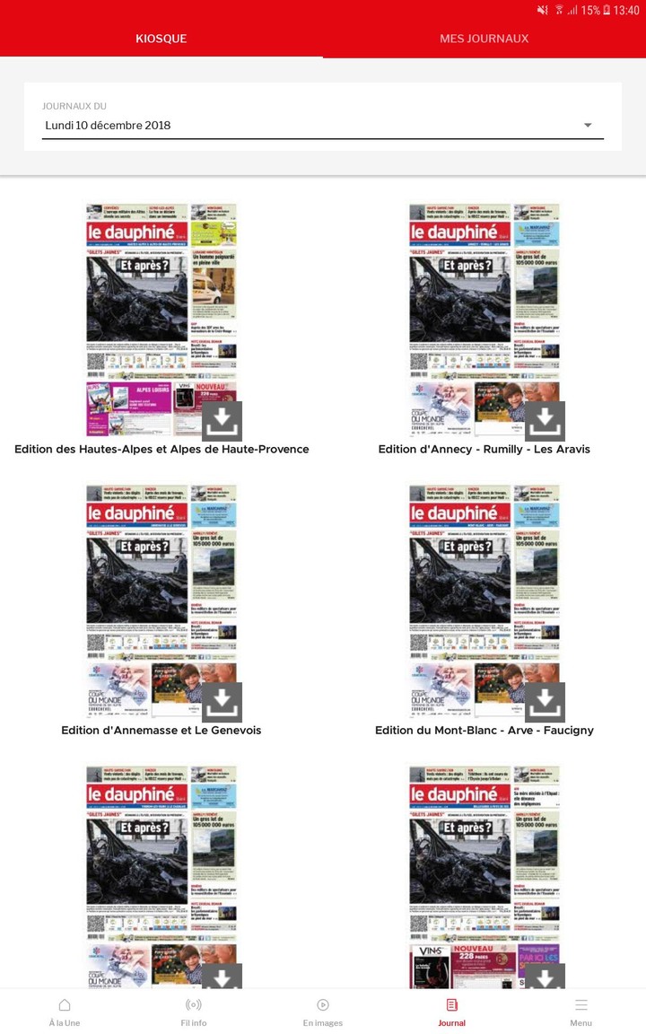 Le Dauphiné Libéré screenshot image 8_Popularmodapk.com