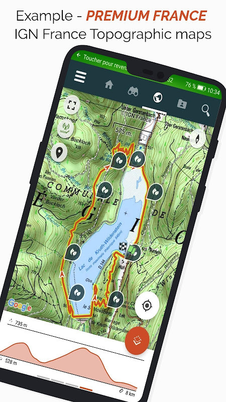 SityTrail hiking trail GPS screenshot image 7_Popularmodapk.com