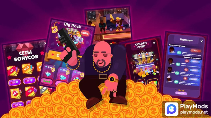 Idle Mafia: Tycoon Simulator<span>(All items free)</span> screenshot image 2_Popularmodapk.com