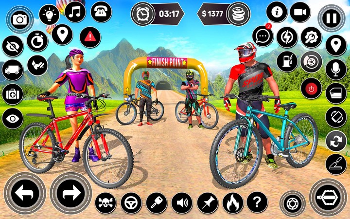BMX Cycle Race Cycle Stunts screenshot image 1_Popularmodapk.com