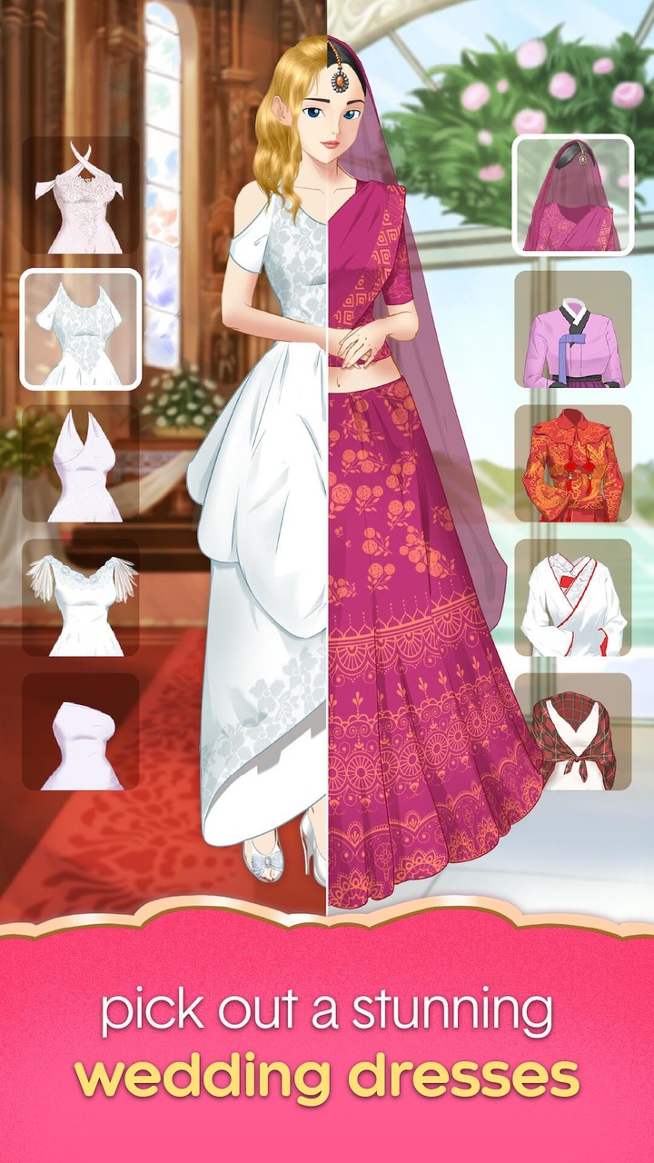 Dream wedding – Makeup & dress screenshot image 4_Popularmodapk.com