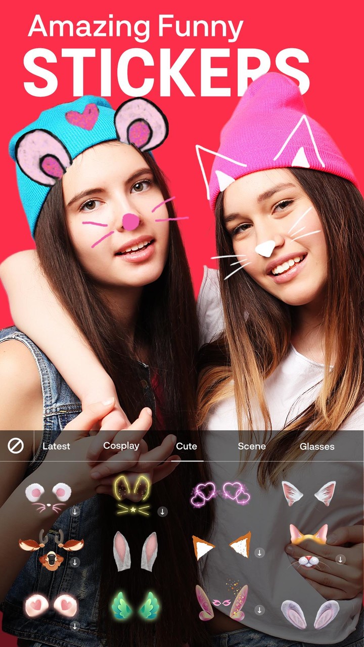 Beauty Sweet Plus Photo Editor screenshot image 7_Popularmodapk.com